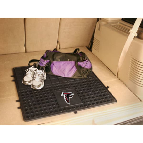 FAN MATS Atlanta Falcons Heavy Duty Vinyl Cargo Mat, Black