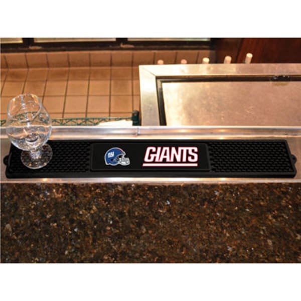 FAN MATS New York Giants Drink Mat, Black