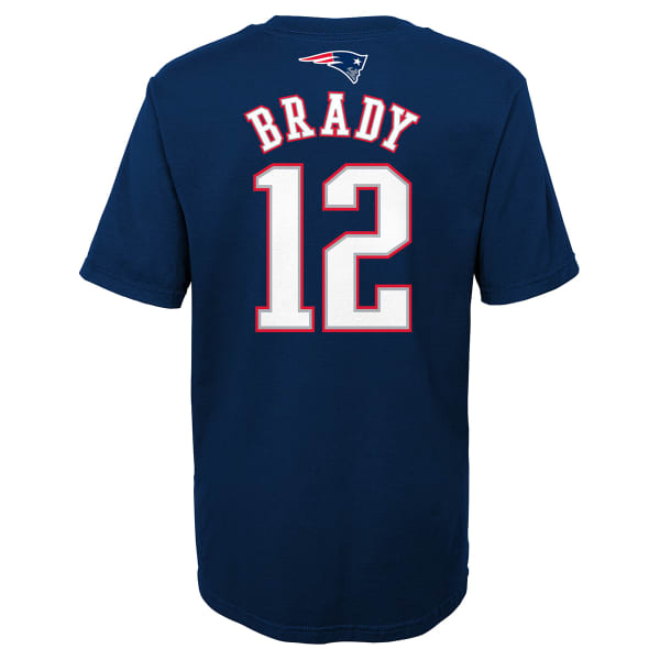 Tom Brady #12 New England Patriots Jersey - Navy  New england patriots  colors, Nfl new england patriots, New england patriots