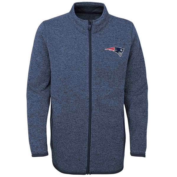 NEW ENGLAND PATRIOTS Big Boys' Lima Full-Zip Fleece Jacket