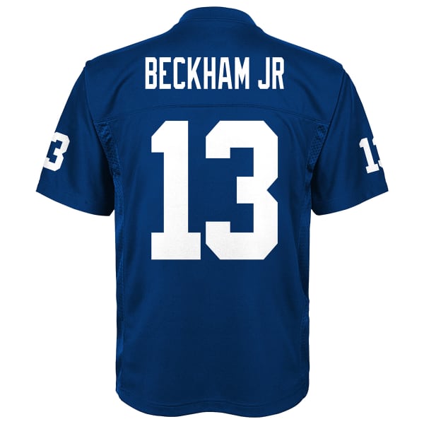 NEW YORK GIANTS Big Boys' Odell Beckham Jr. Mid Tier Short-Sleeve Jersey