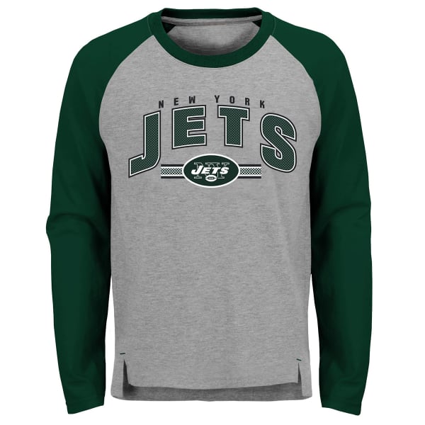 NEW YORK JETS Big Boys' Audible Long-Sleeve Tee