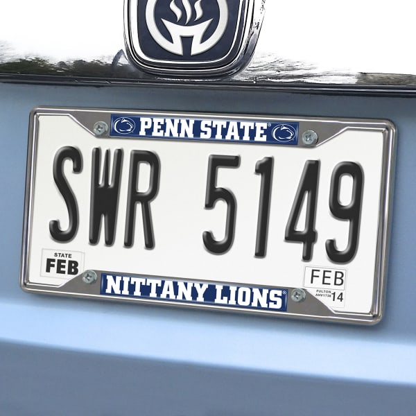 FAN MATS Penn State Nittany Lions License Plate Frame