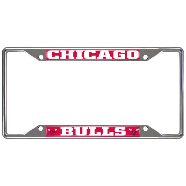 FAN MATS Chicago Bulls License Plate Frame