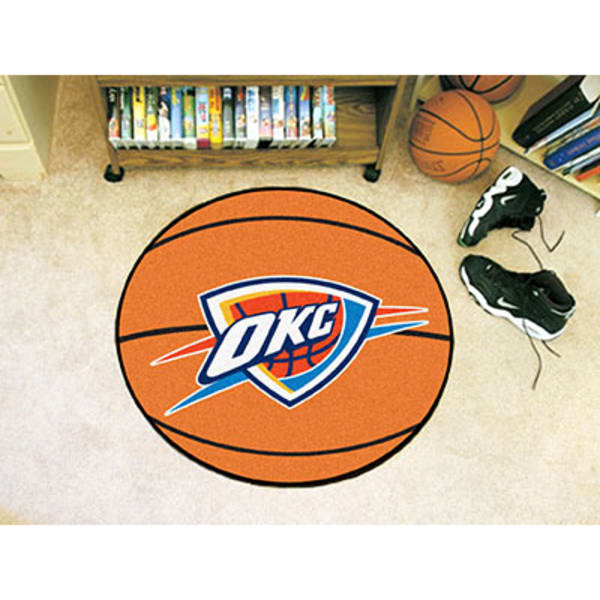 FANMATS NBA Oklahoma City Thunder Basketball Mat