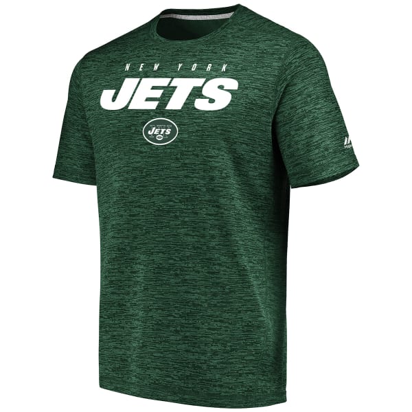 NEW YORK JETS Men's Ultra Streak Poly Short-Sleeve Tee