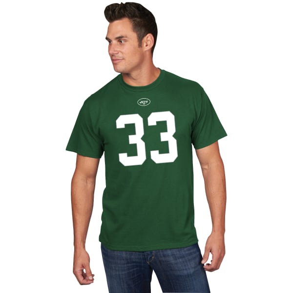 NEW YORK JETS Men's Eligible Receiver #33 Jamal Adams Name and Number Tee