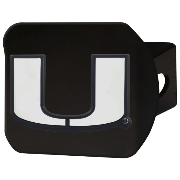 FAN MATS University of Miami Hitch Cover