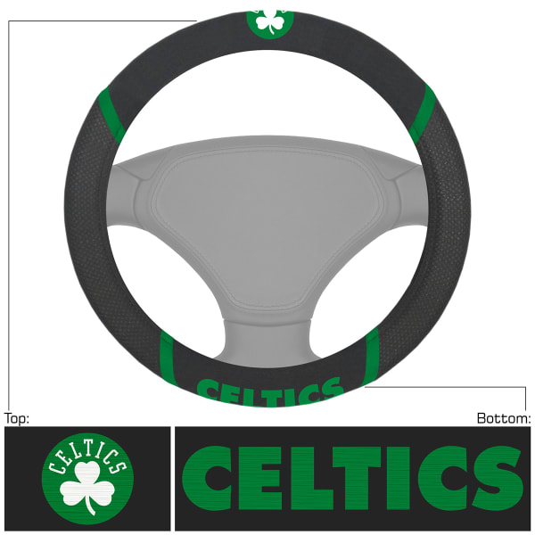 BOSTON CELTICS Fanmats NBA Steering Wheel Cover