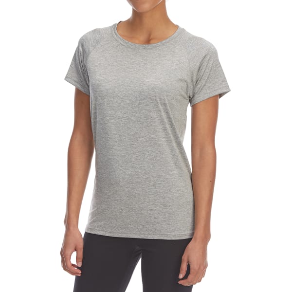 BCC Women's Heather Quick-Dry Short-Sleeve Raglan Tee