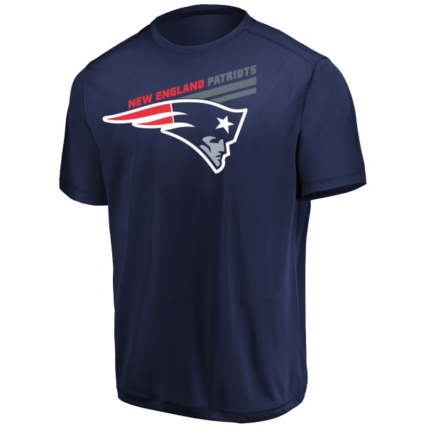 NEW ENGLAND PATRIOTS Men's Pro Grade Poly Short-Sleeve Tee