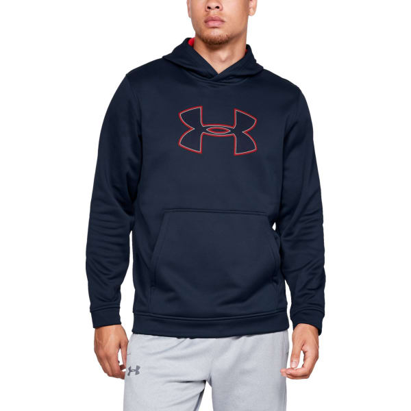 UNDER ARMOUR Men's UA Big Logo Pullover Hoodie