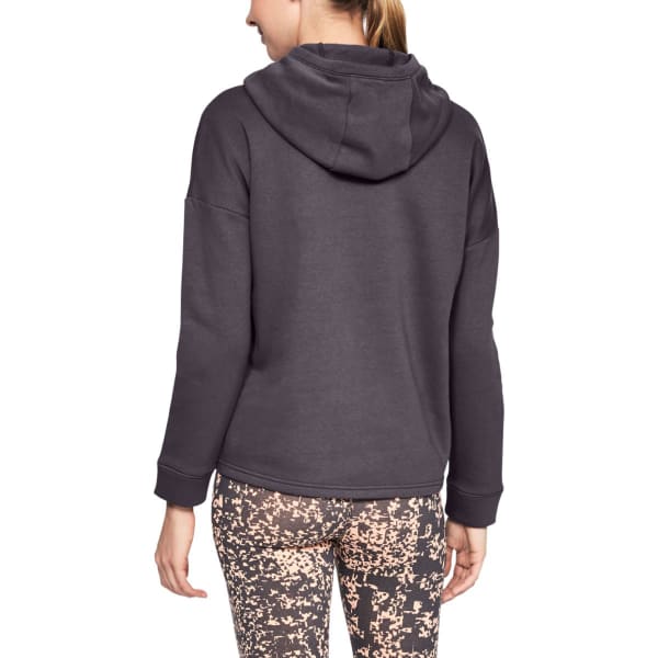 UNDER ARMOUR Women's UA Cotton Big Logo Pullover Hoodie