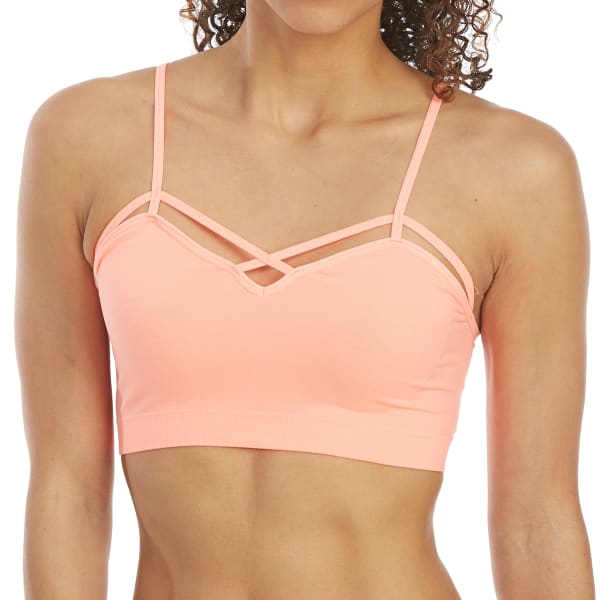 ZENANA Juniors' Cross-Front Bandeau Bralette