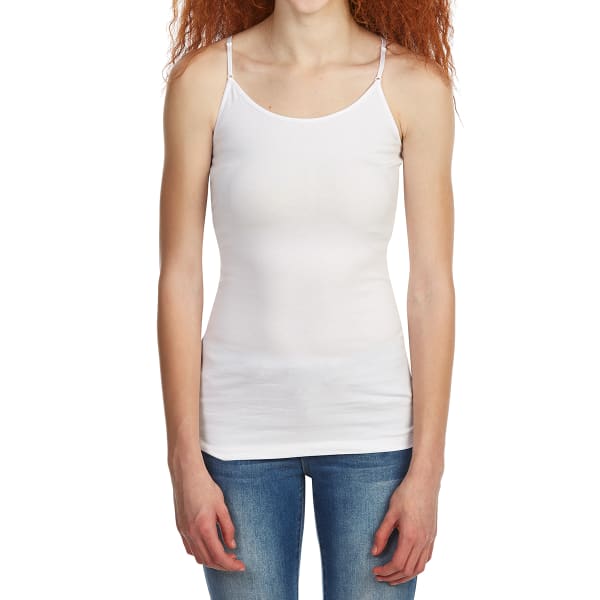 ZENANA Juniors' Basic Long Line Cami Tank Top