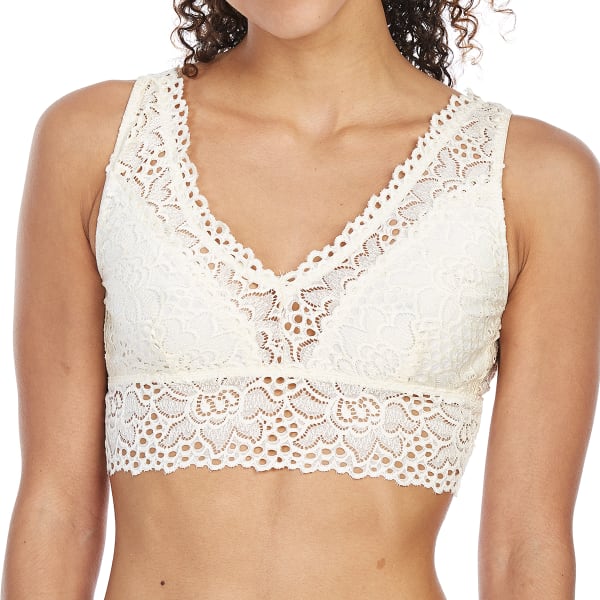 POOF Juniors' Lace Tank Bralette