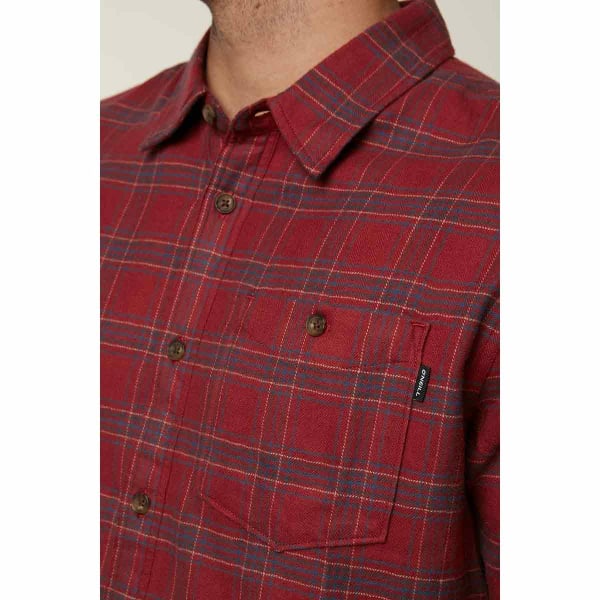 O'NEILL Guys' Redmond Long-Sleeve Flannel Shirt