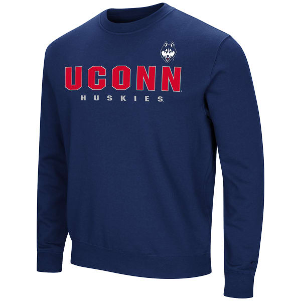 UCONN Men's Playbook Crew Fleece Pullover