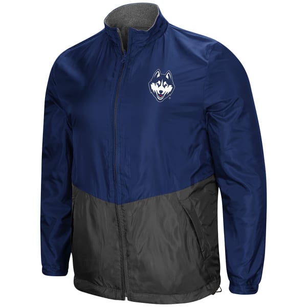 UCONN Men's Halfback Option Reversible Full-Zip Jacket