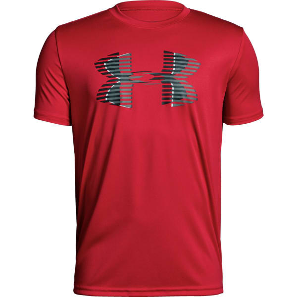 UNDER ARMOUR Big Boys' UA Tech Big Logo Solid Short-Sleeve Tee