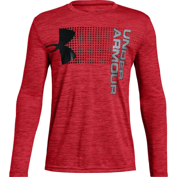 UNDER ARMOUR Big Boys' UA Crossfade Long-Sleeve Tee