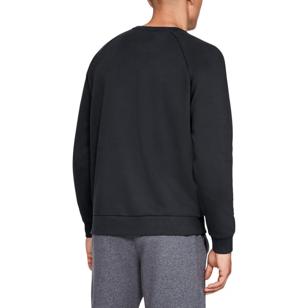 UNDER ARMOUR Men's Rival Fleece Long-Sleeve Crew