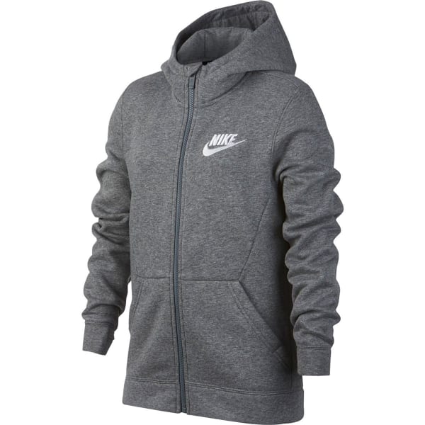 NIKE Big Boys' NSW Club Full-Zip Hoodie