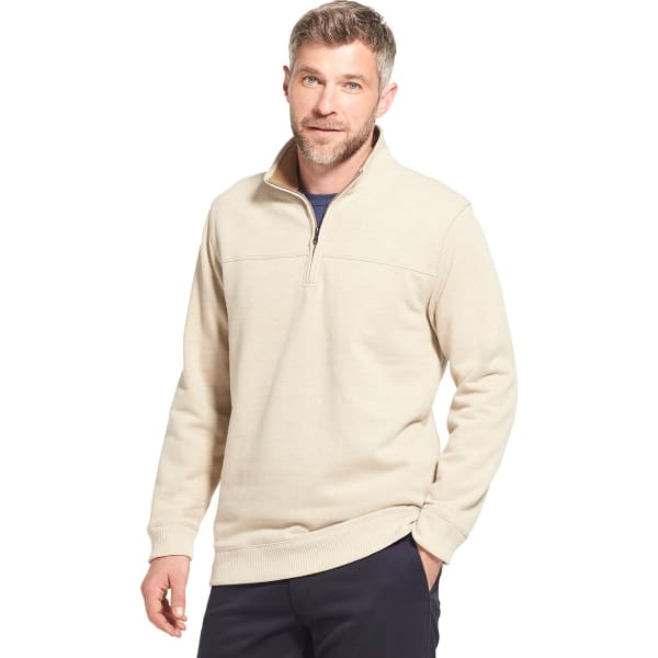 ARROW Men's Sueded 1/4 Zip Fleece Pullover