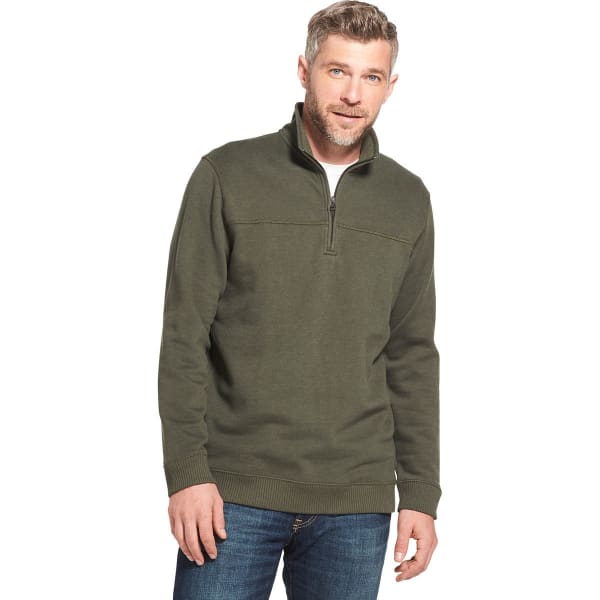 ARROW Men's Sueded 1/4 Zip Fleece Pullover