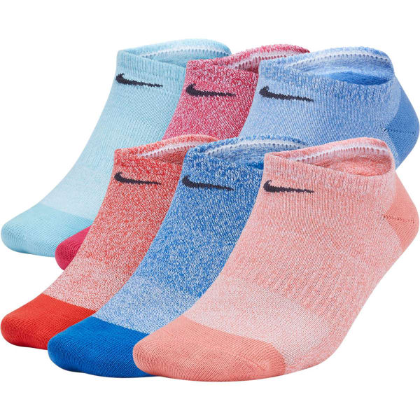 NIKE Women's Performance Lightweight No-Show Training Socks, 6-Pack