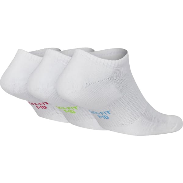 NIKE Women's Everyday No Show Socks, 3-Pack