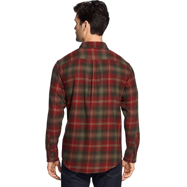 G.H. BASS & CO. Men's Fireside Long-Sleeve Flannel Shirt - Bob’s Stores