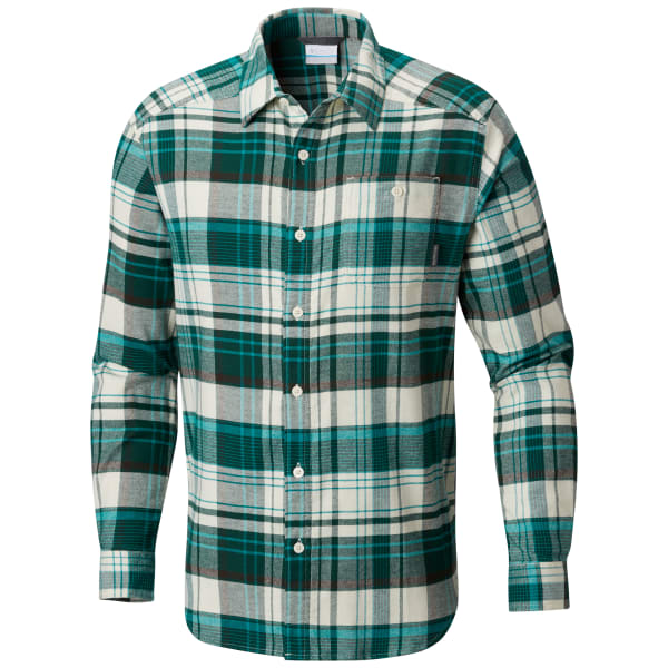 COLUMBIA Men's Cornell Woods Flannel Long-Sleeve Shirt