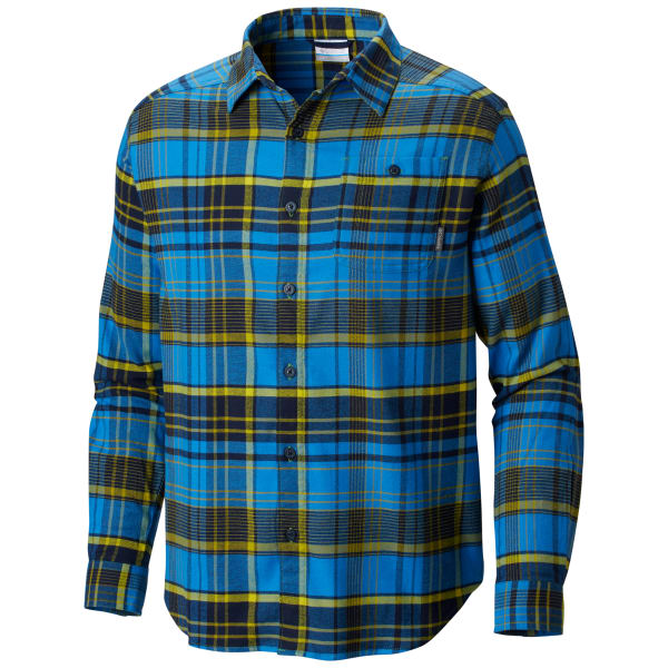 COLUMBIA Men's Cornell Woods Flannel Long-Sleeve Shirt