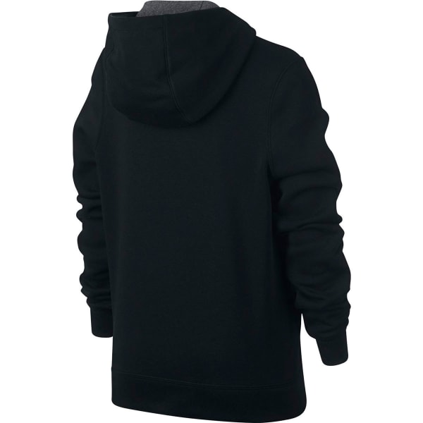  Nike Boy's NSW Pull Over Hoodie Club, Black/White