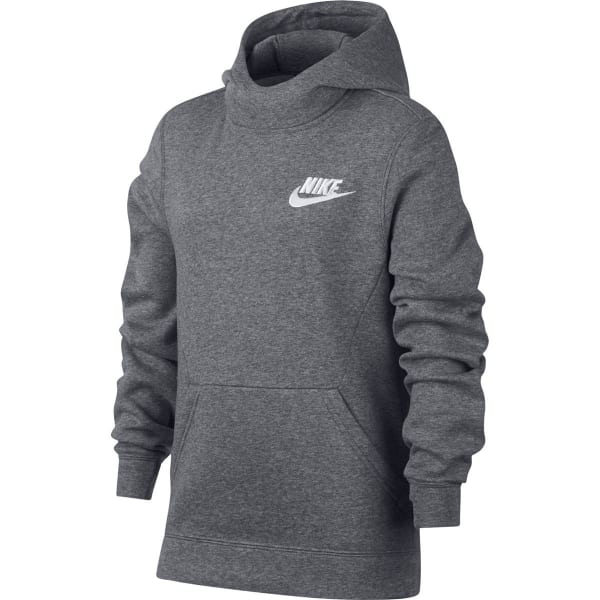 NIKE Big Boys' NSW Club Pullover Hoodie