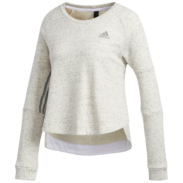 ADIDAS Women's Sport2Street Crew Fleece Pullover