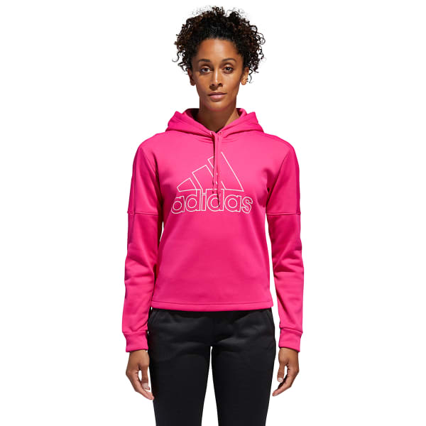 ADIDAS Women's Team Issue Badge of Sport Pullover Hoodie