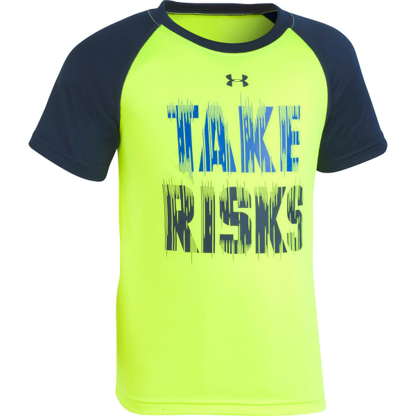 UNDER ARMOUR Little Boys' Take Risks Short-Sleeve Tee