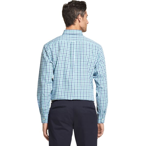 IZOD Men's Essential Premium Woven Long-Sleeve Shirt