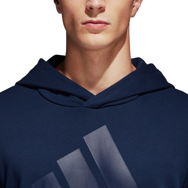 adidas men's essential linear pullover hoodie