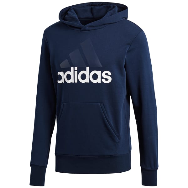 ADIDAS Men's Essentials Linear Pullover Hoodie