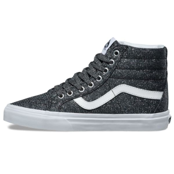 VANS Unisex Lurex Glitter Sk8-Hi Reissue Skate Shoes