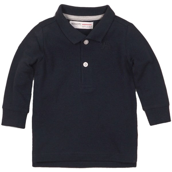 MINOTI Little Boys' Long-Sleeve Polo Shirt