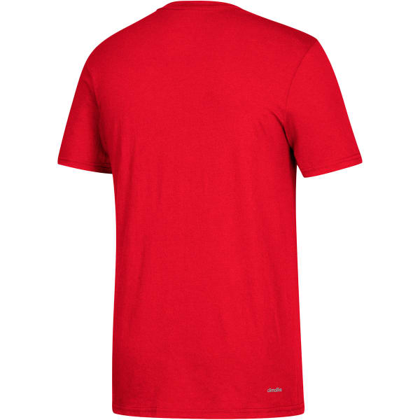 ADIDAS Men's New Jersey Devils Hockey Go To Performance Short-Sleeve Tee