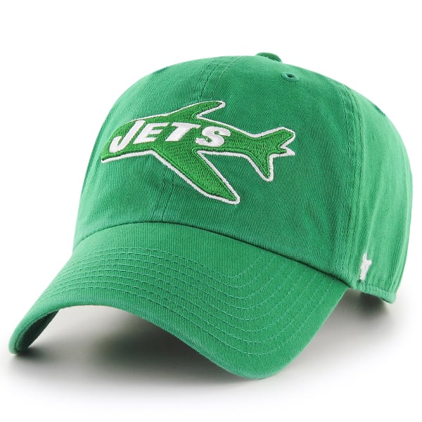 NEW YORK JETS Men's Plane Logo '47 Clean Up Adjustable Cap