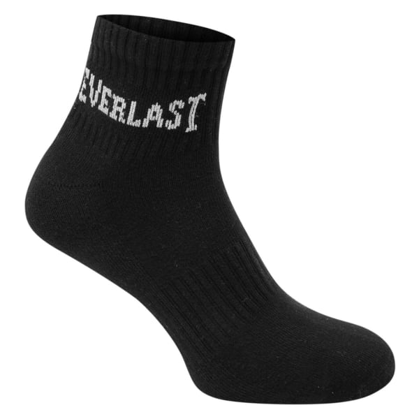 EVERLAST Little Boys' Quarter Socks, 3-Pack