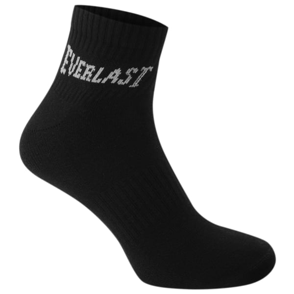 EVERLAST Little Boys' Quarter Socks, 3-Pack