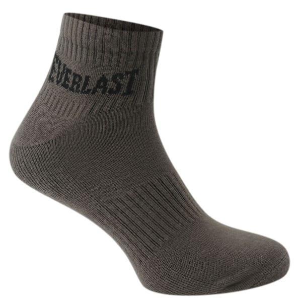 EVERLAST Men's Quarter Socks, 3-Pack