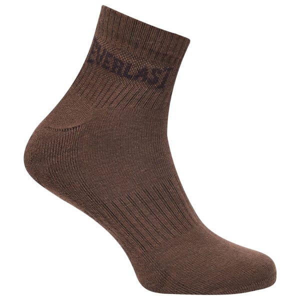 EVERLAST Men's Quarter Socks, 3-Pack